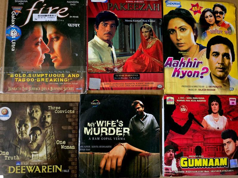 Bollywood Film Collection of 6 DVDs