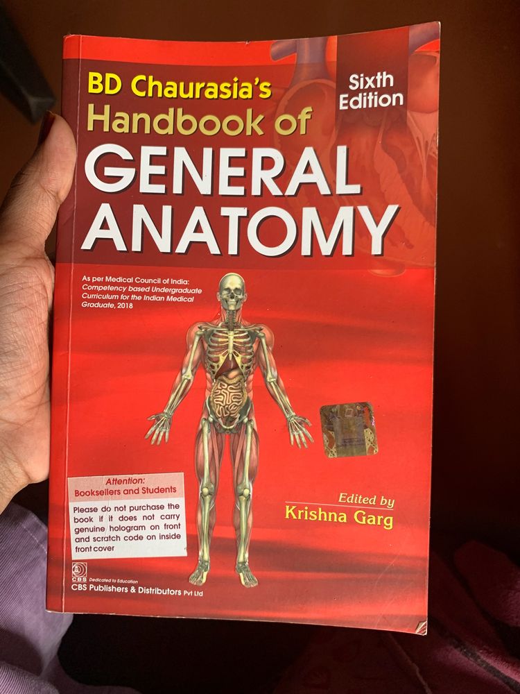 General Anatomy.MBBS Text