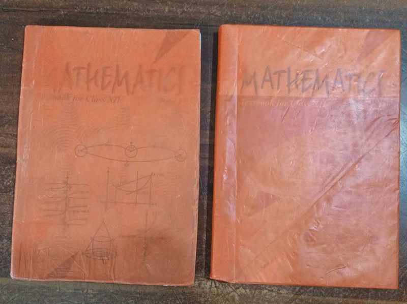 Class XII Mathematics Books Part 1 &amp; 2