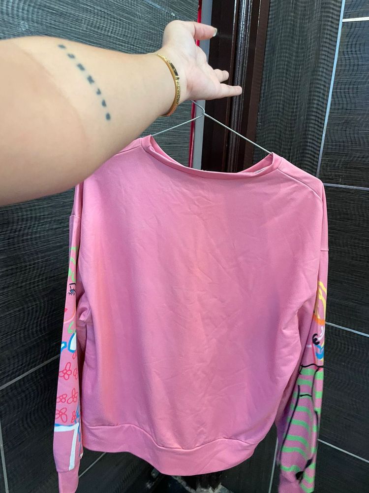 Spongebob Pink Sweatshirt