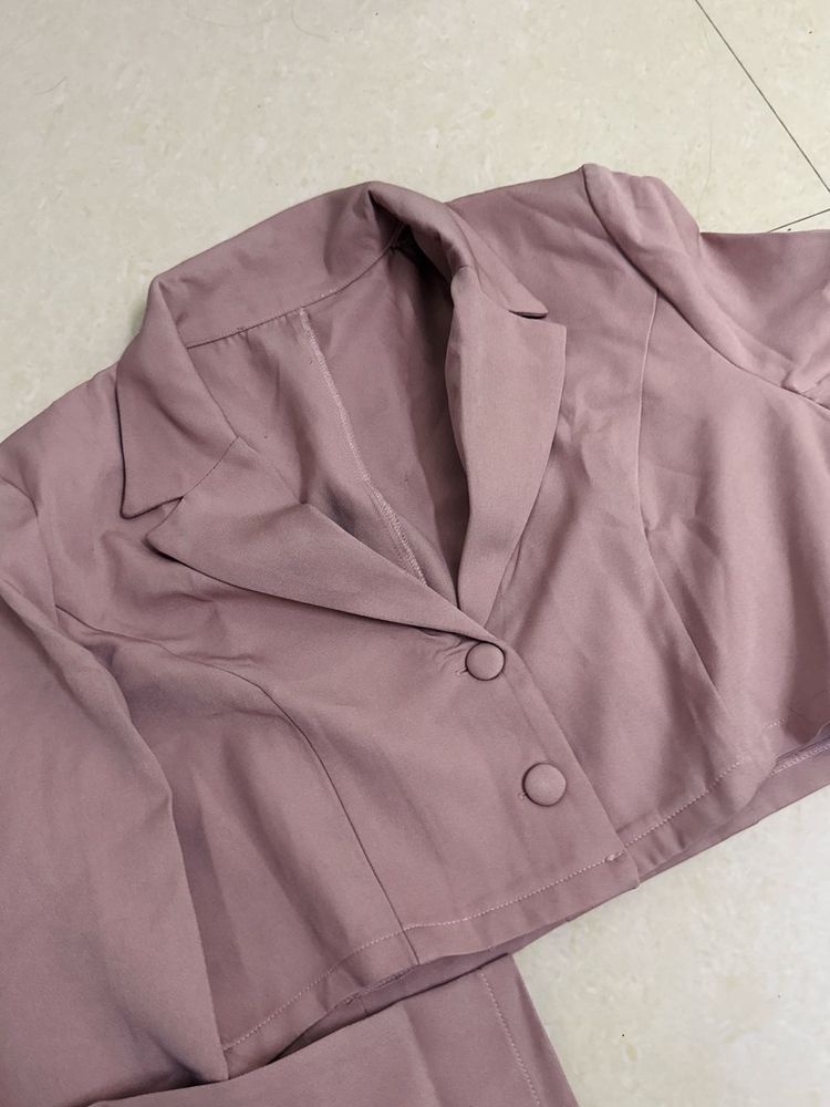 Cropped Blazer