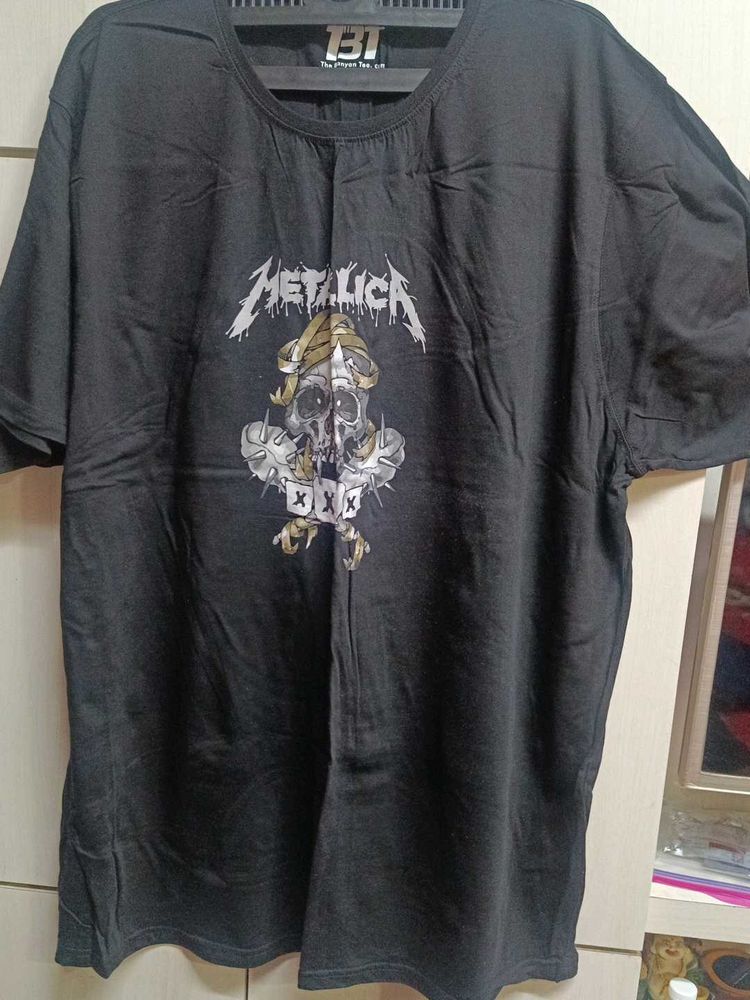 Black Brand New Metallica T-shirt
