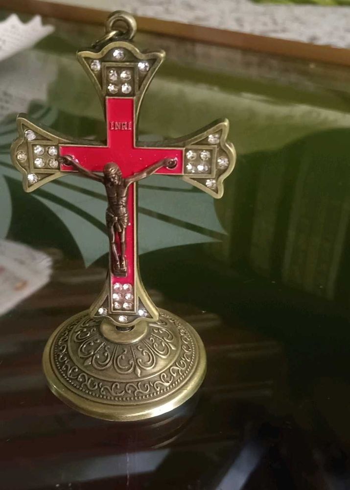 Car Dashboard Christian Jesus Cross