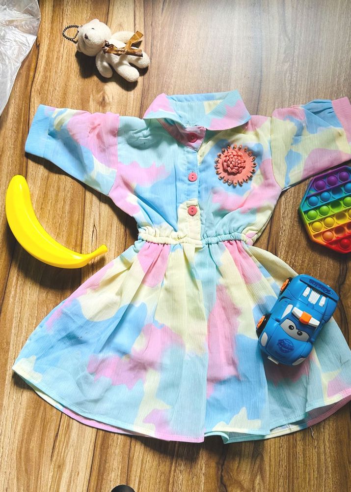 Multicolor Baby Frock
