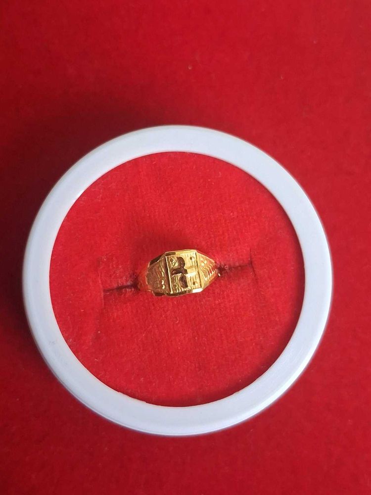 beautiful new born baby Gold Ring