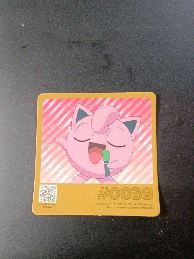 Pokemon Card - Jigglypuff #0039
