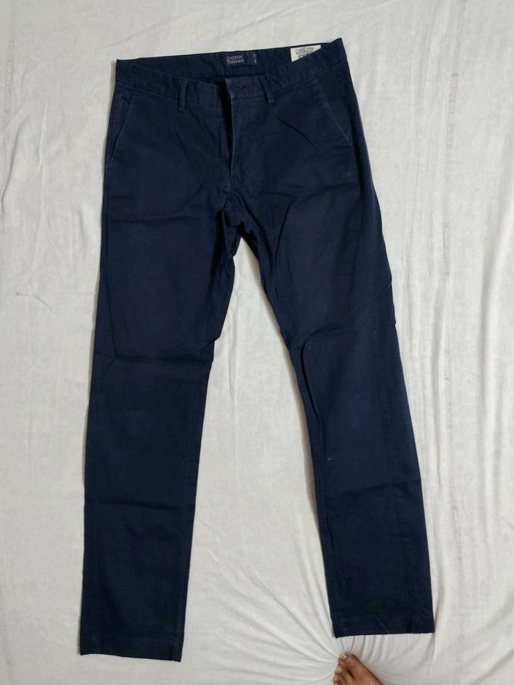 ❗ CLEARANCE ❗ Indian Terrain Men&#39;s Navy Trousers