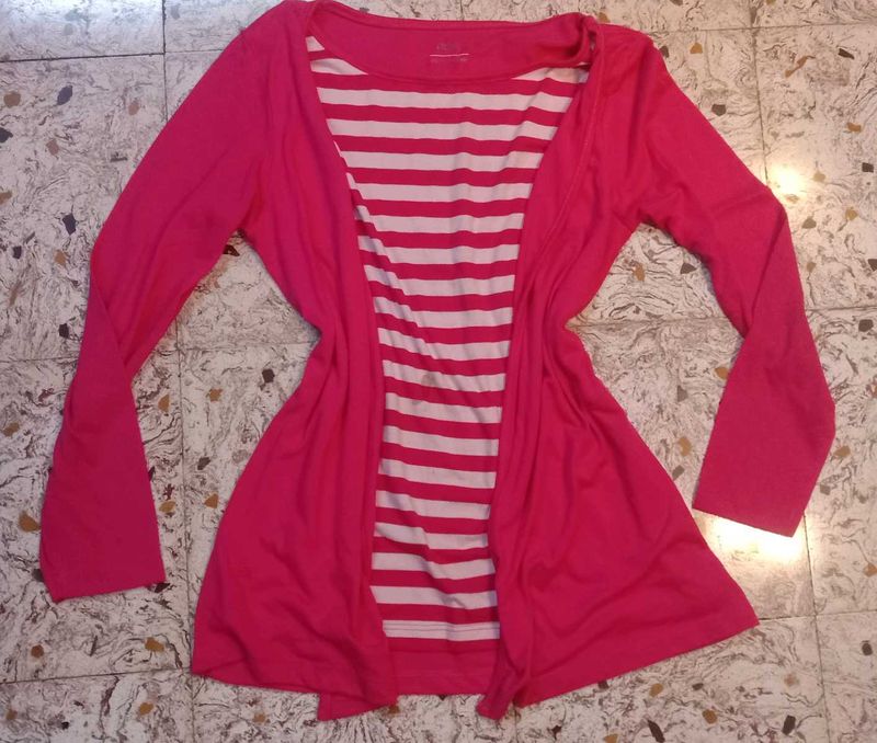 Pink Striped Top for kids
