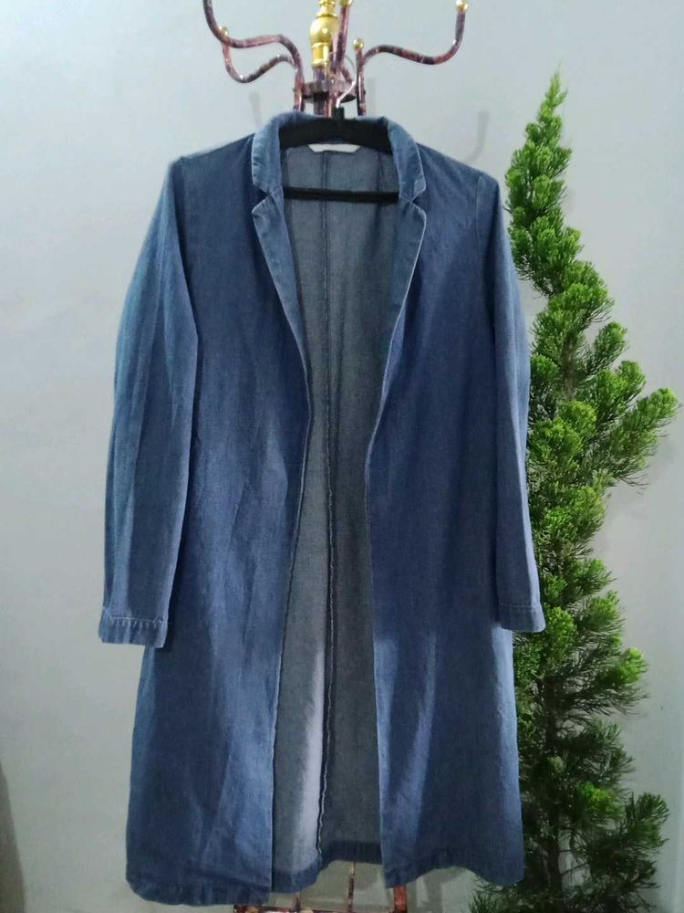 Denim Duster Coat