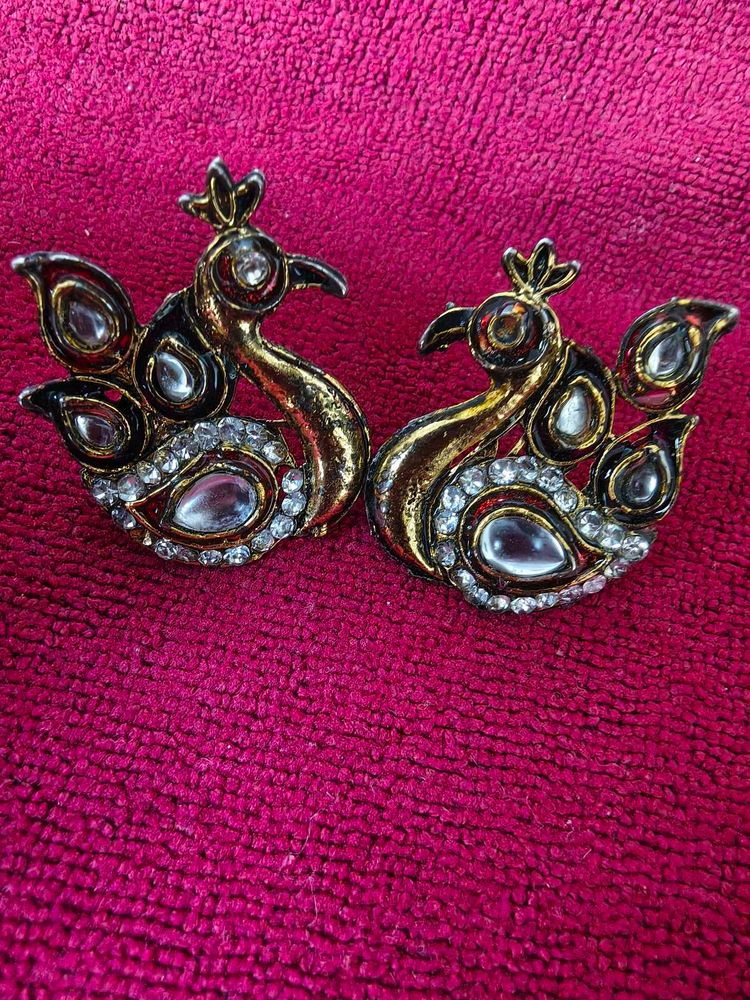 Antique peacock Earrings