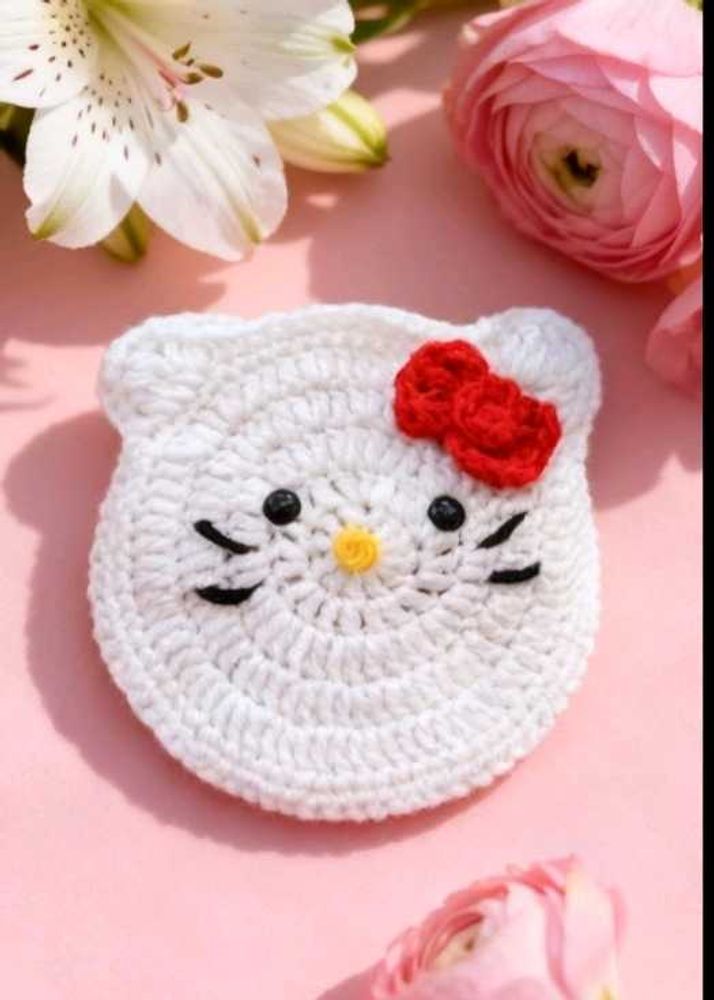 Hello Kitty Crochet pauches
