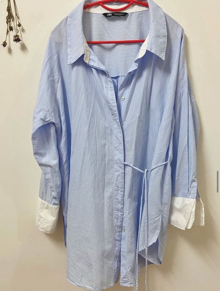 Striped Oversized Shirt