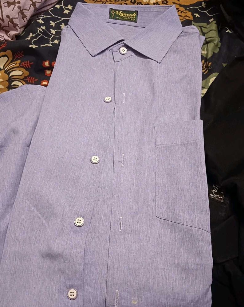 Purple Shirt With Good Condition