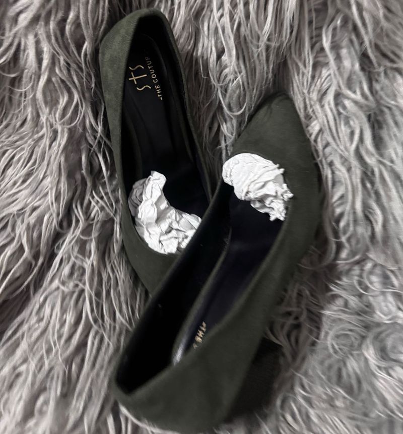 Olive Green Heels