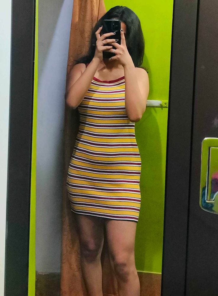 Striped Mini Dress