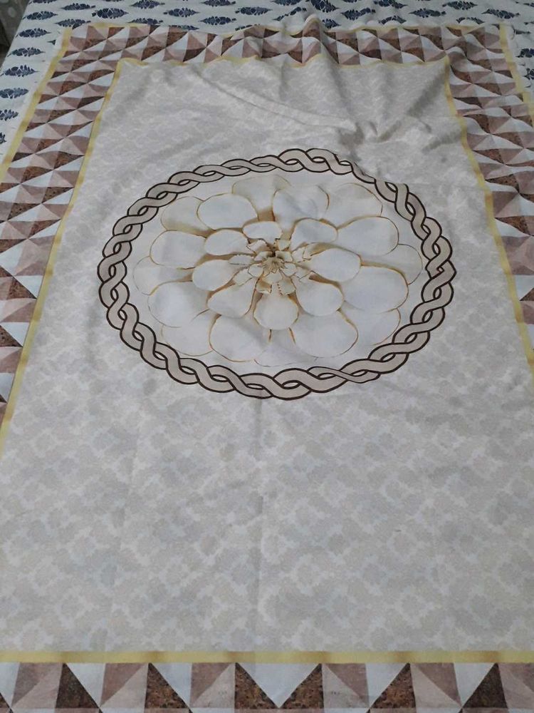 Table Cower With Pillow Cover