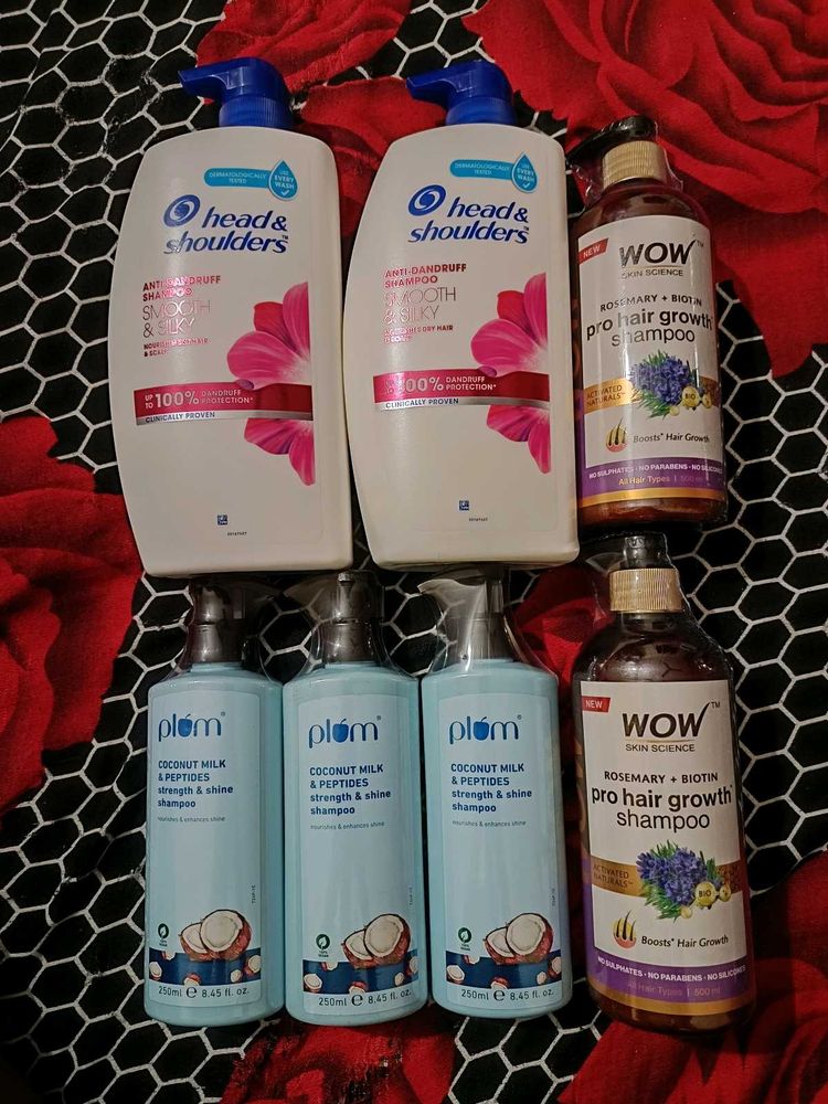 Pack Of 7 , Shampoo