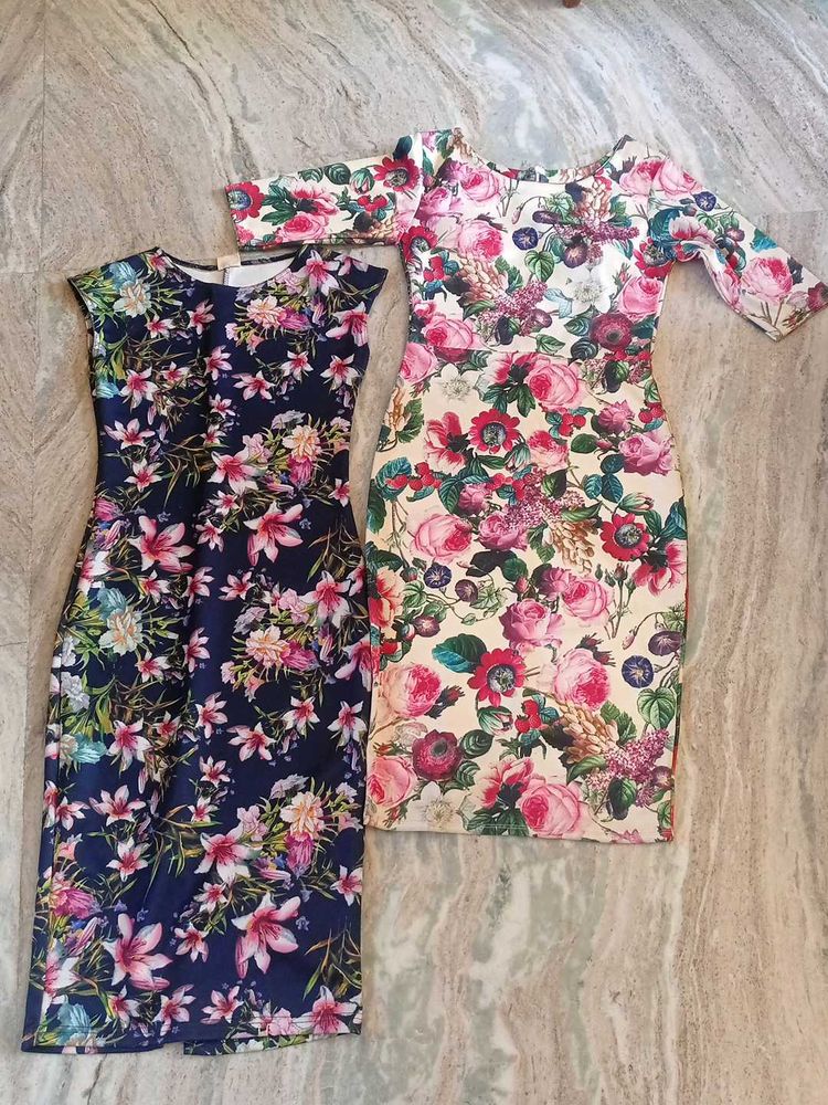 Set Of 2 Bodycon  Dress
