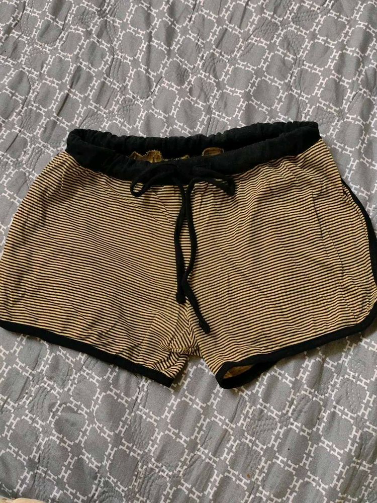 Striped Casual Shorts