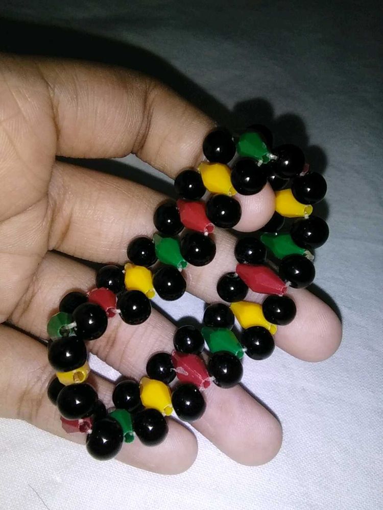 Rasta Bead Bracelet Set