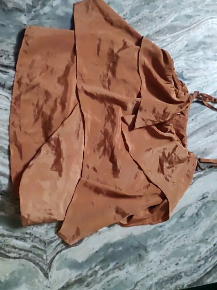 Important Satin Stap Top