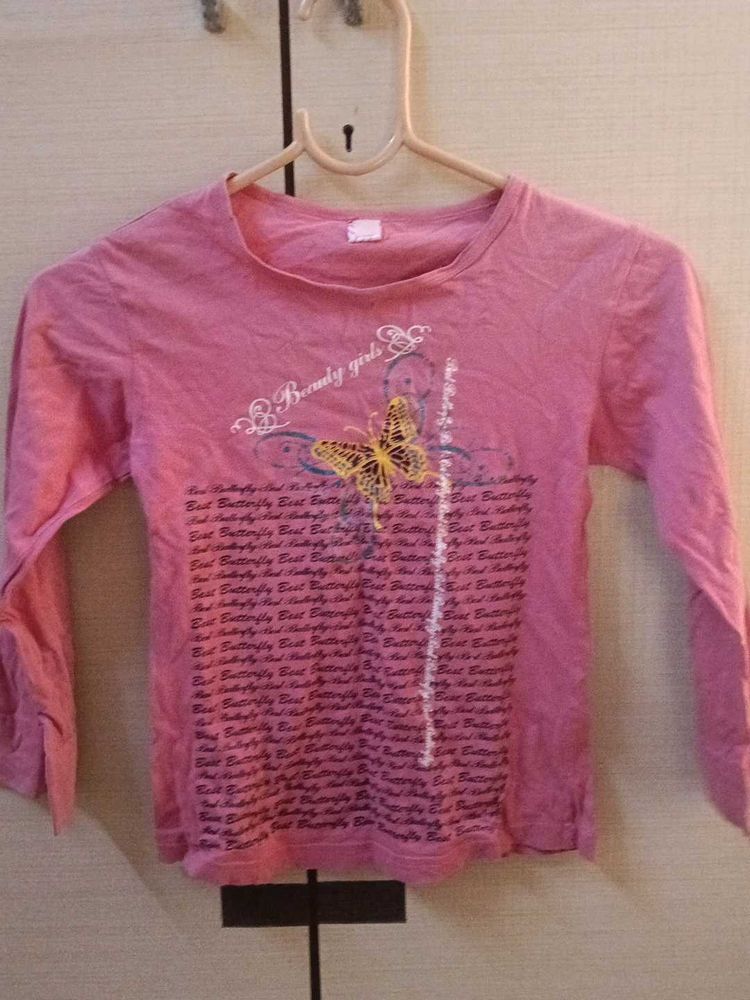 Cute Girls Long Sleeve Top