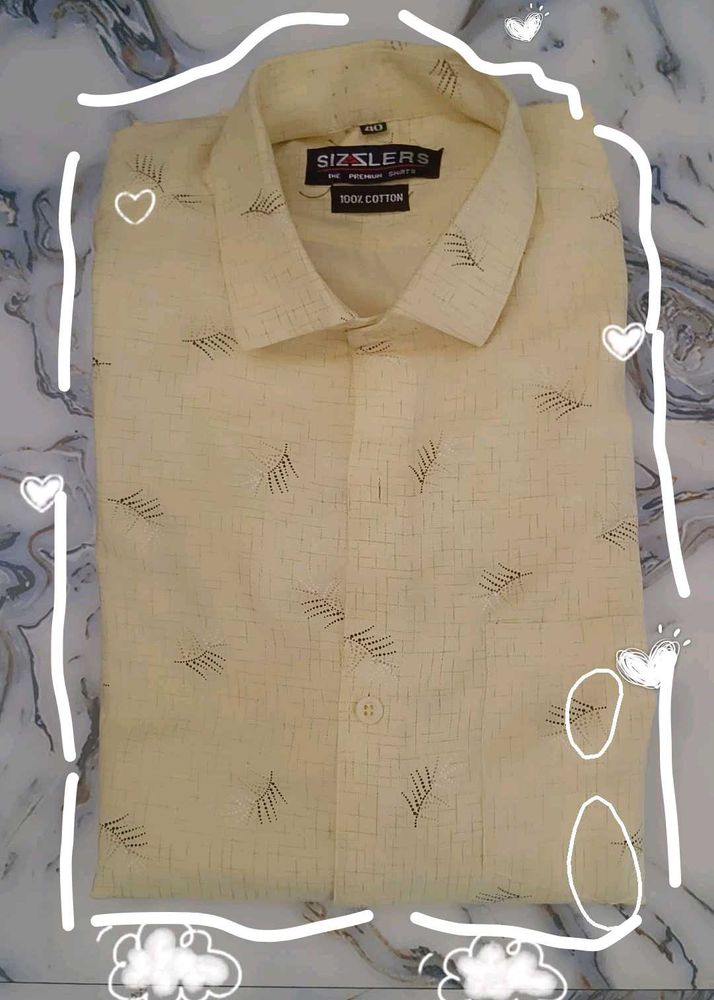 Men Full Sleeve Shirt 💛