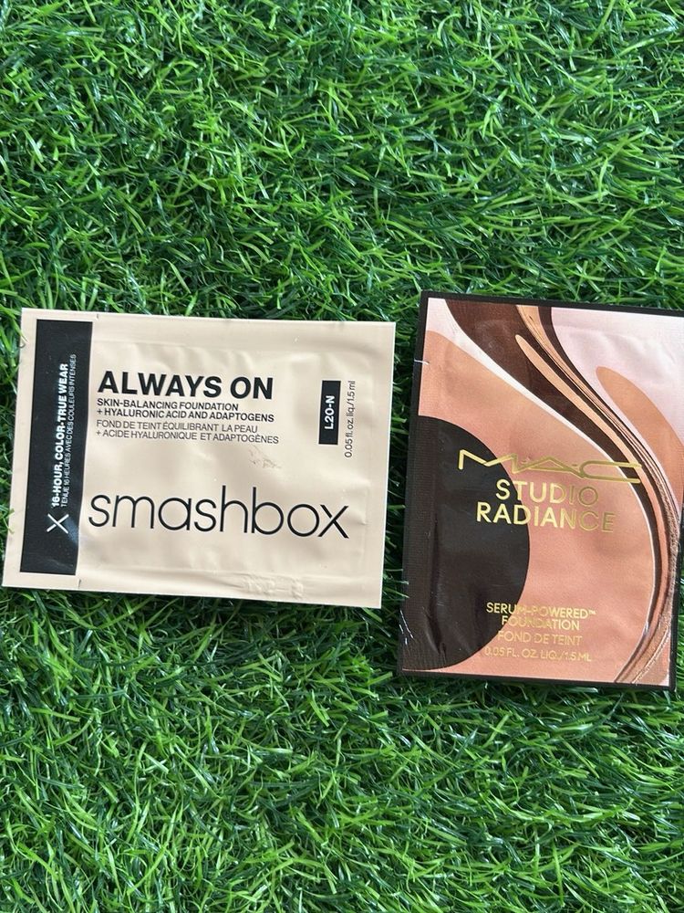 Smashbox &amp; MAC Foundation Samples