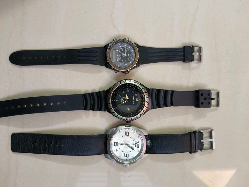 Lot of 3 Men's Watches