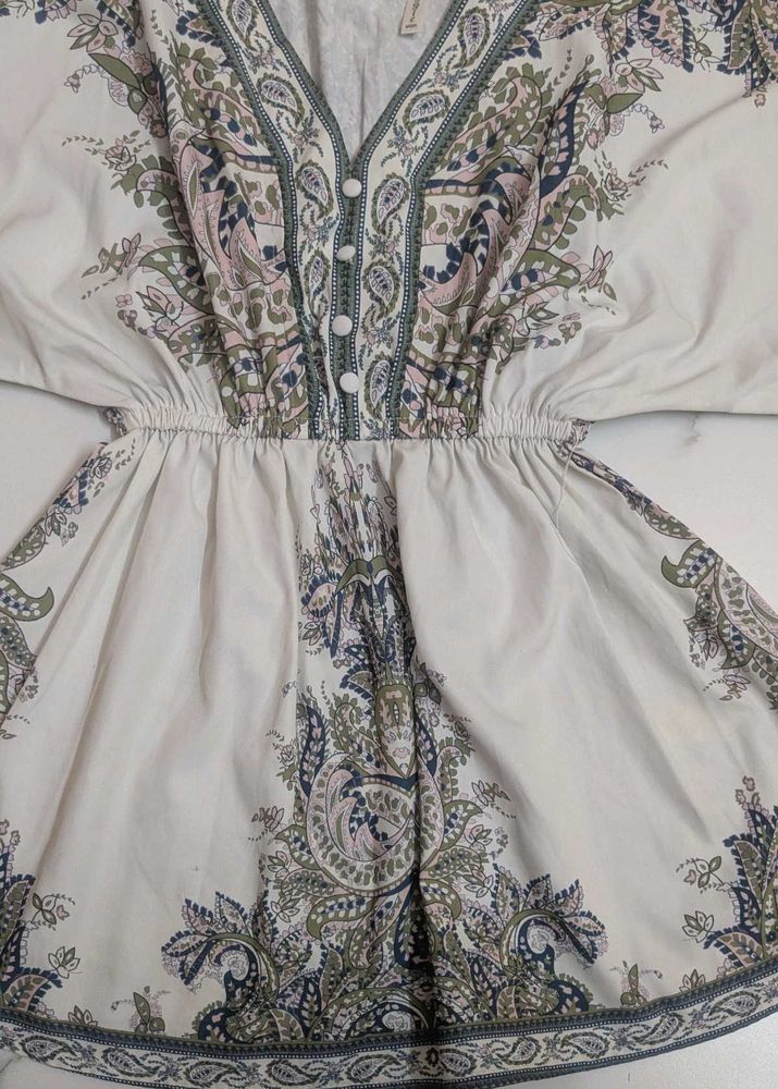 Paisley Print Mini top