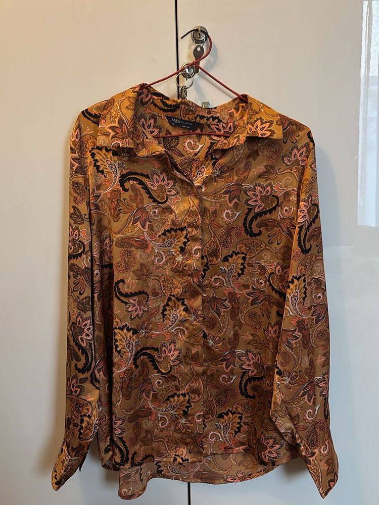 Paisley Print Shirt