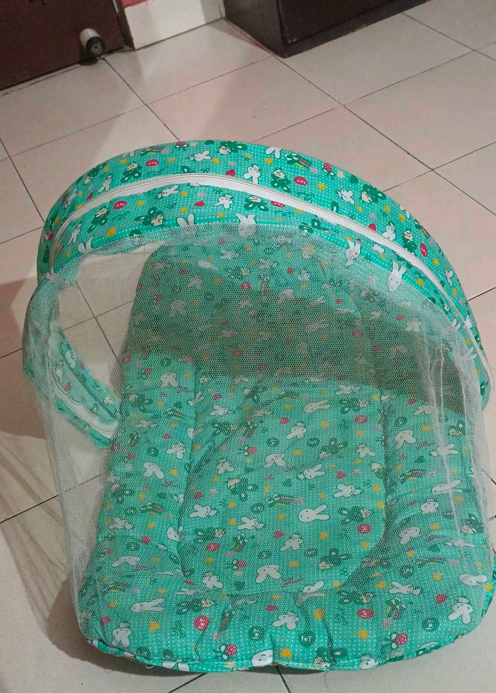 Baby Crib with Mosquito Net