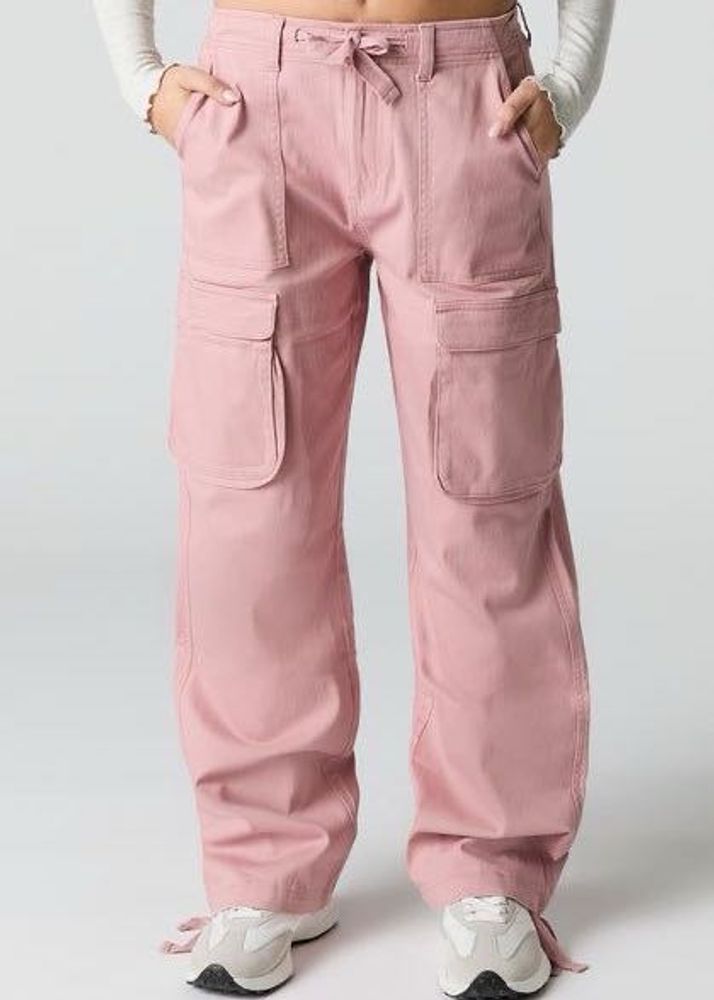 Pink Cargo Pants