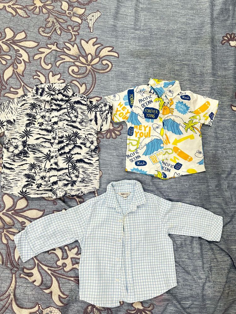 9-12 months Boys&#39; Shirts Bundle