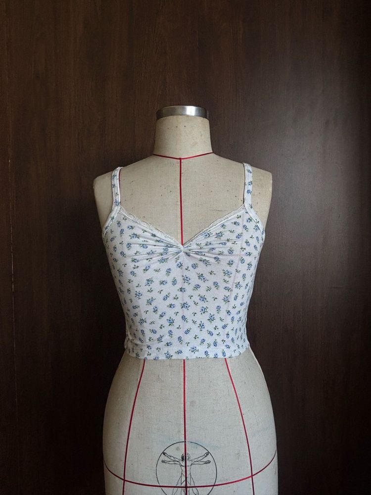 Floral Print Cami Top