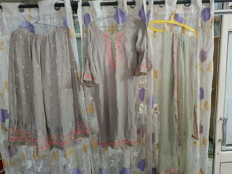Kurta Set With Plazzo