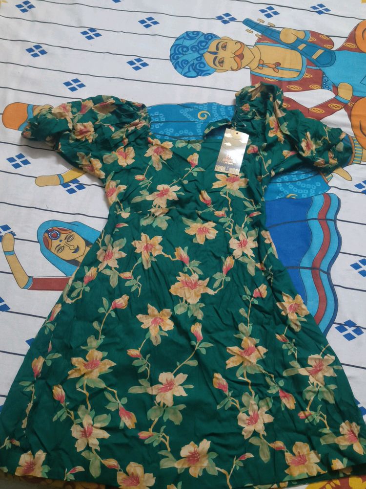 Anouk Green Stylish Dress