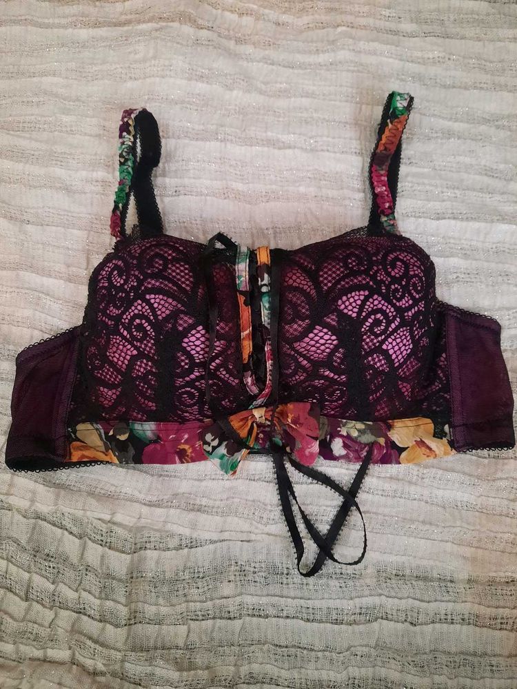 Floral Lace Bra