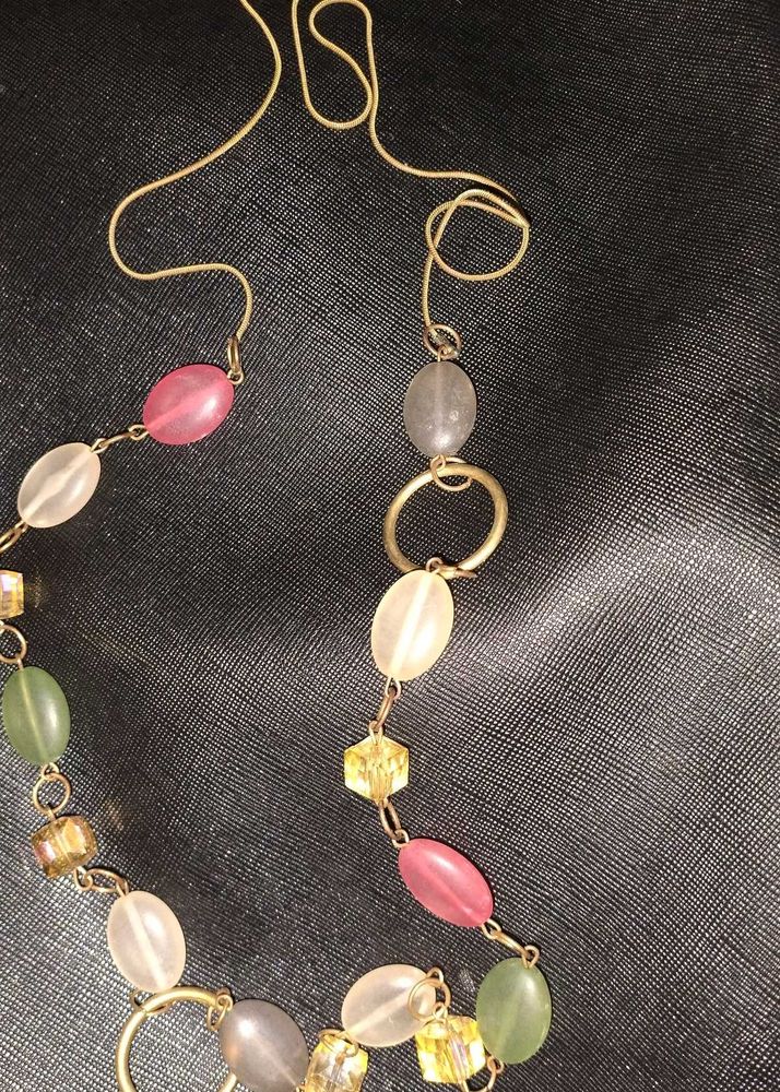 Beaded Long Necklace