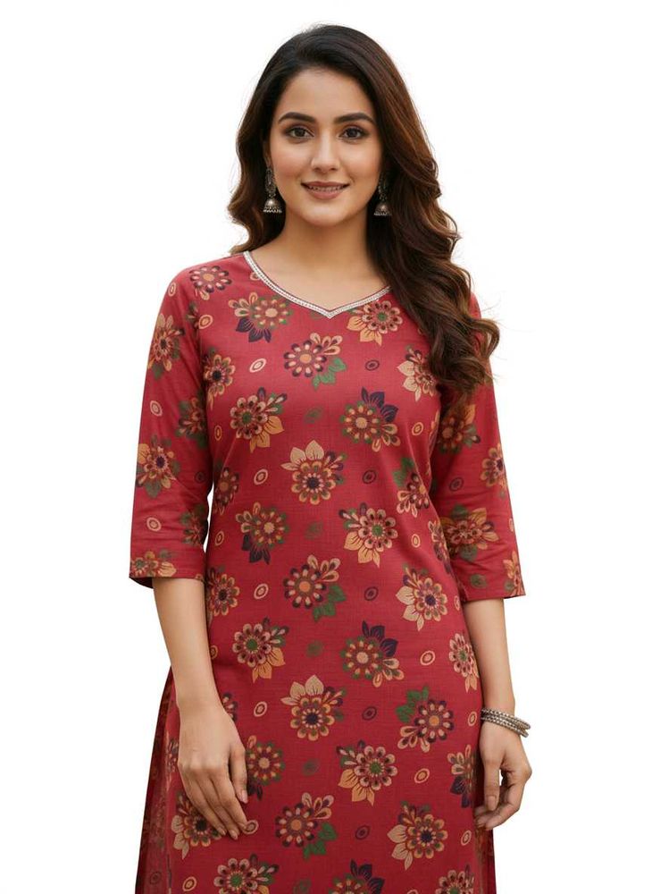 Floral Print (L) size Kurta.