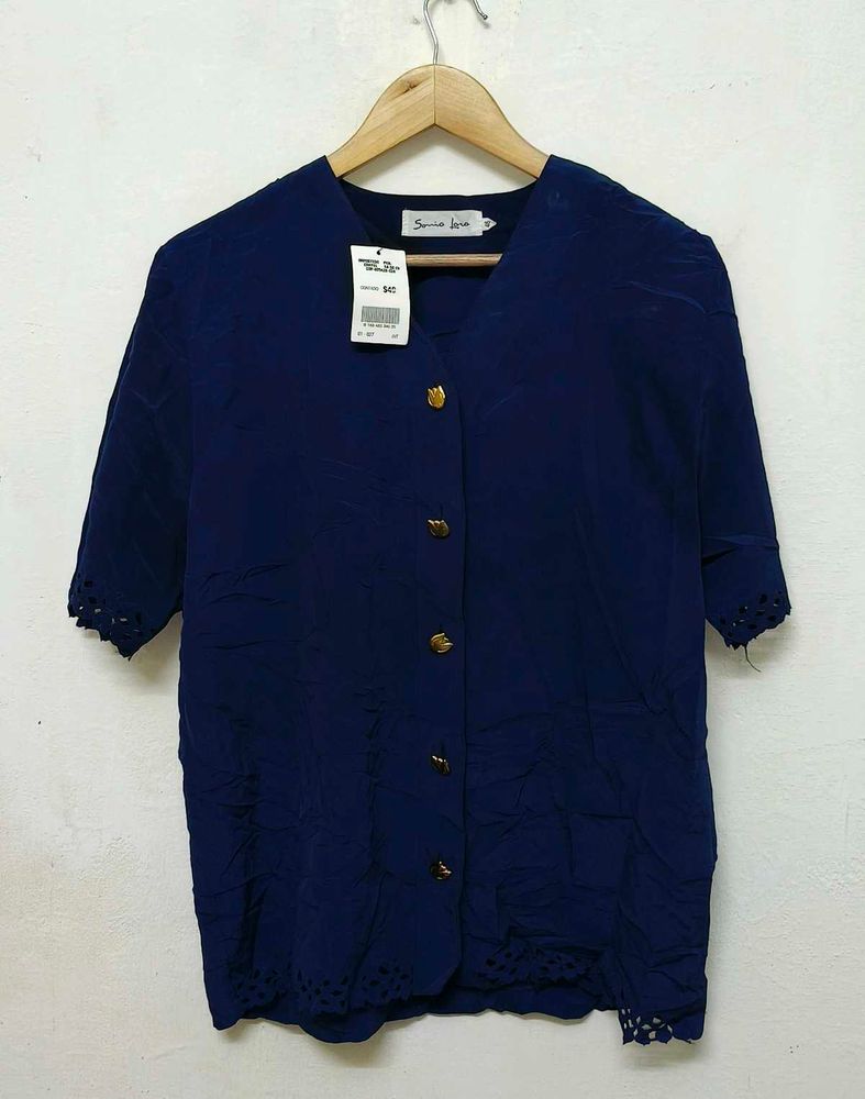 Trendy New Navy Blue 💙💙💙 Top For Women