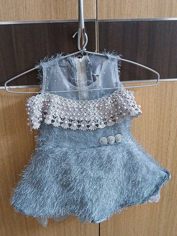 Cute Party Dress GREY
