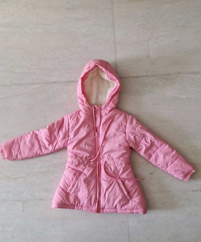 Cute Pink Girls&#39; Jacket