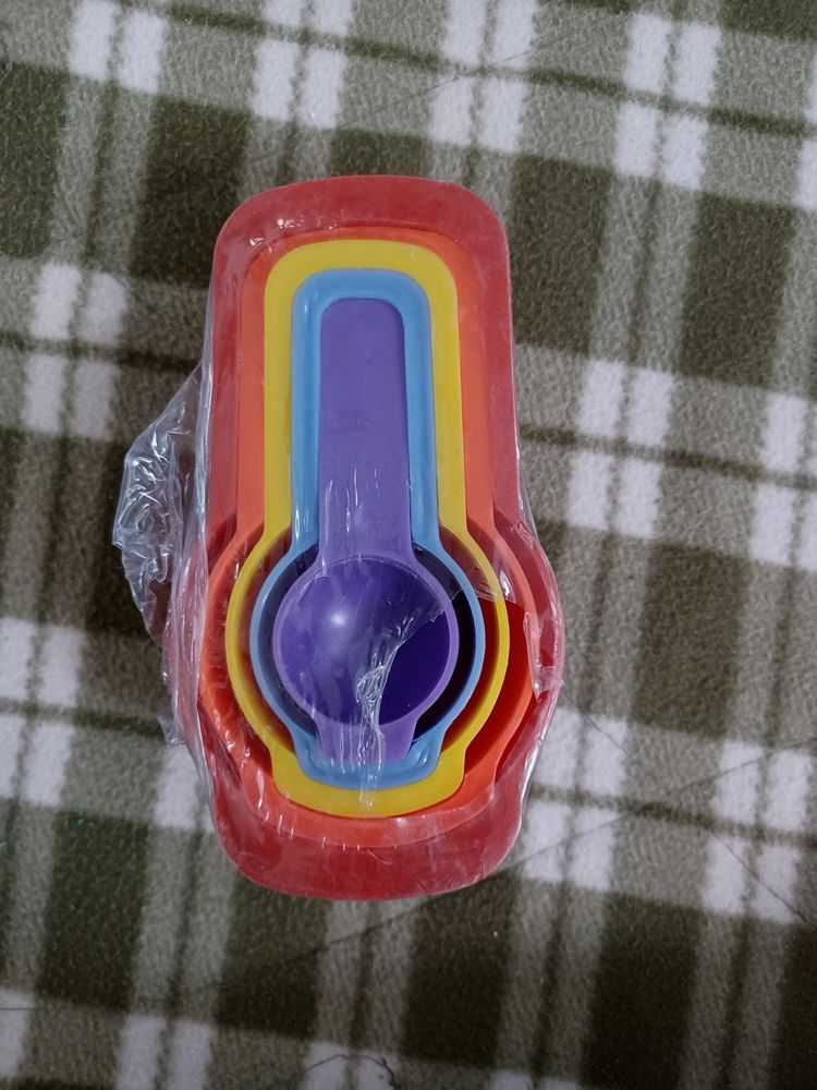 Measurement Cup Set Of 5 Spoon New Pack