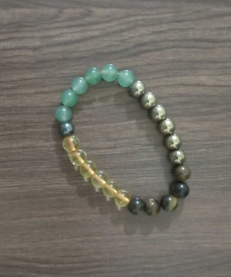Crystal bracelet.