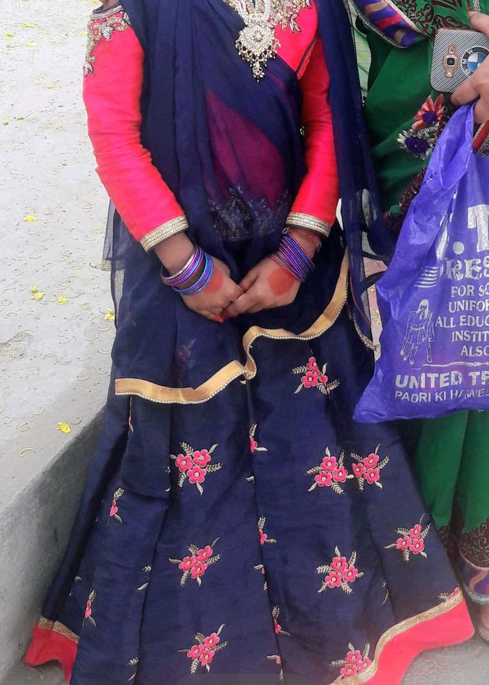 Floral Lehenga Choli Set