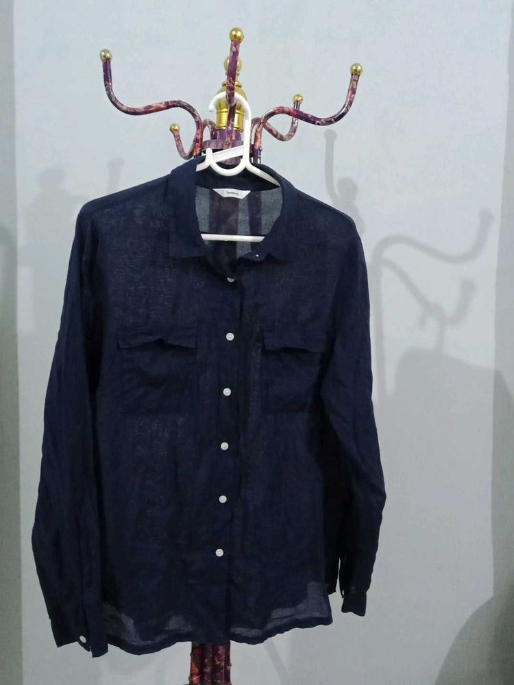 Navy Blue Shirt