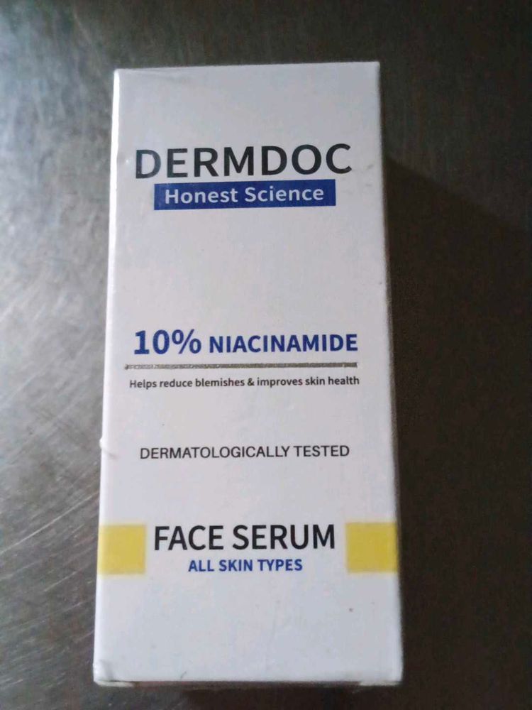DERMDOC 10% Niacinamide Face Serum