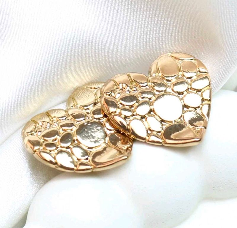Heart Earrings (Anti Tarnish)