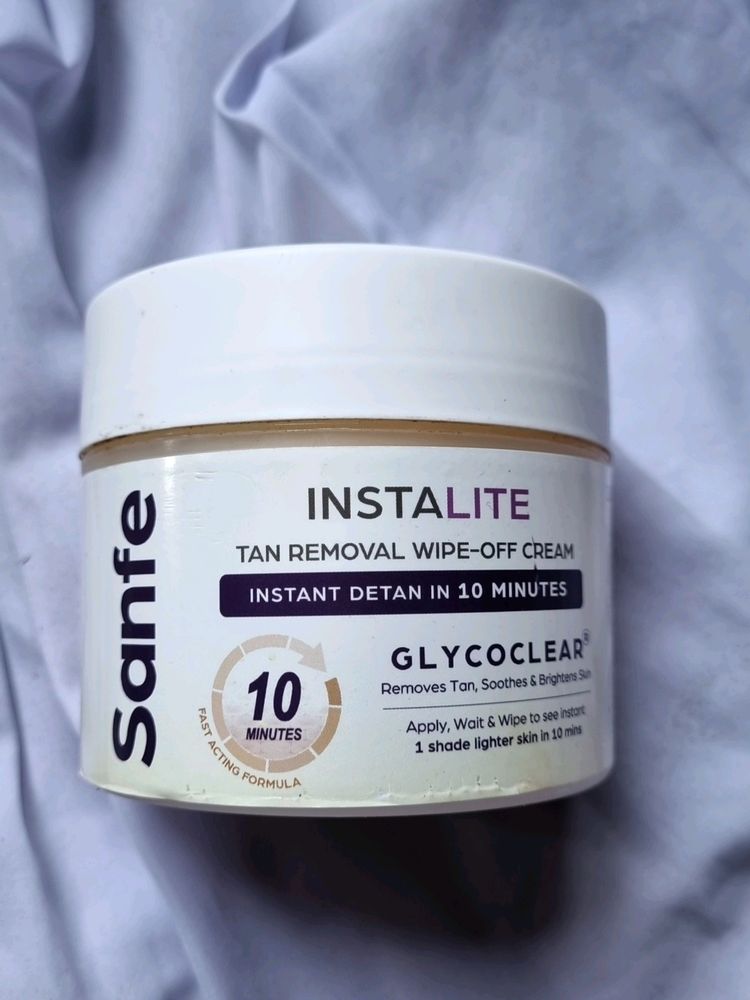 Sanfee Instalite Wipe Off Tan Removal Cream